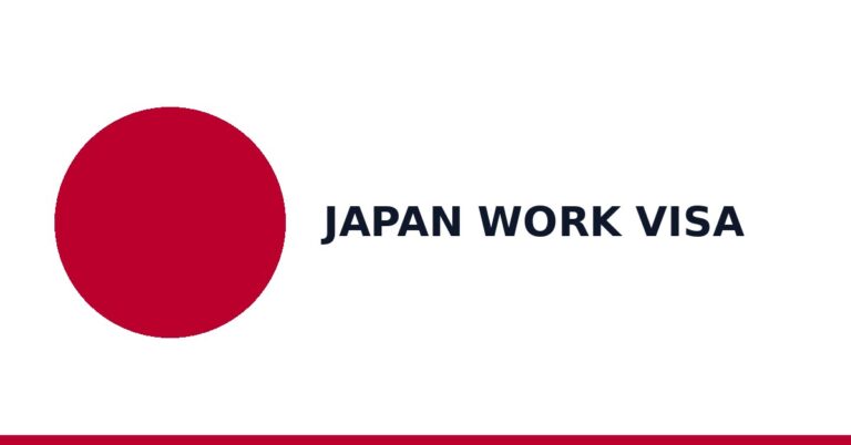Japan work visa